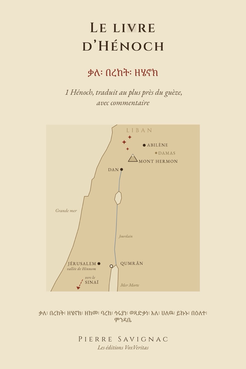 Couverture de Le livre d'Hénoch